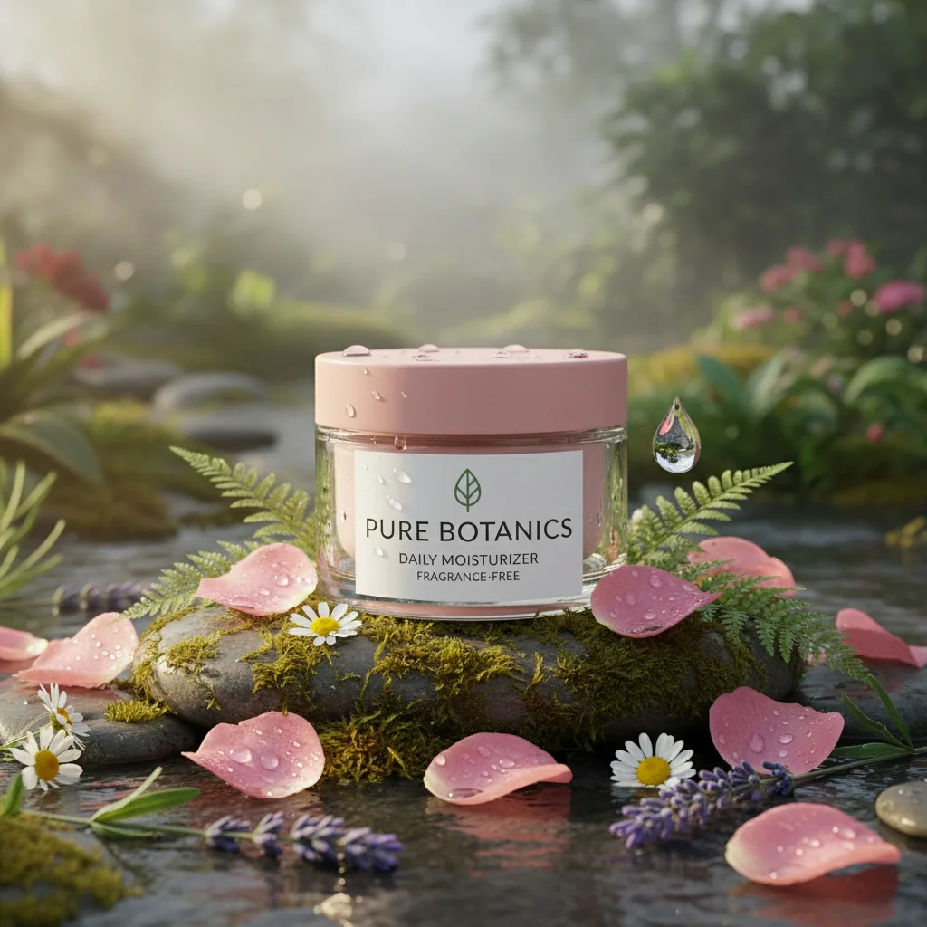 Product photo with natural background and golden hour lighting from Gemini prompt